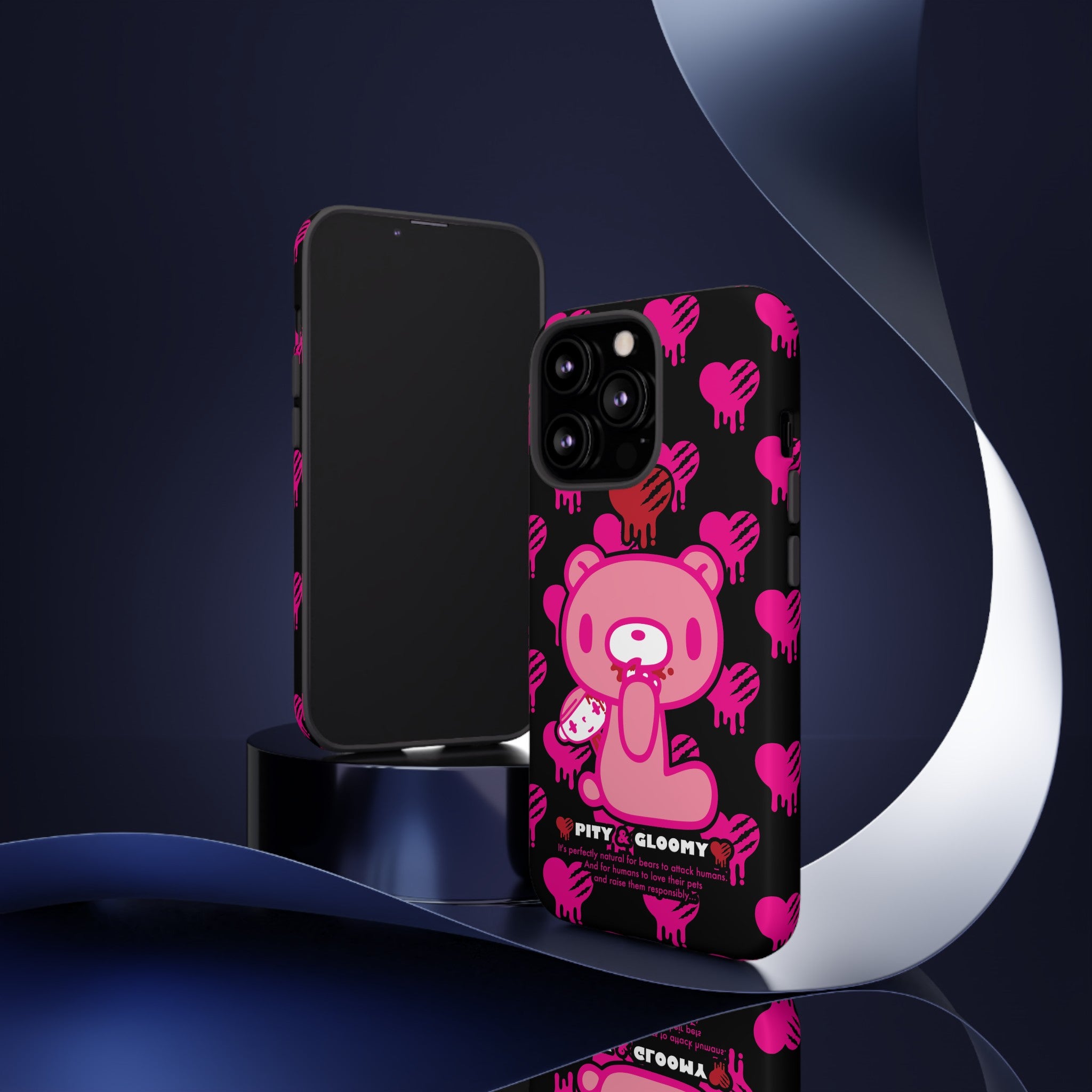 Gloomy Bear Pink Phone Case